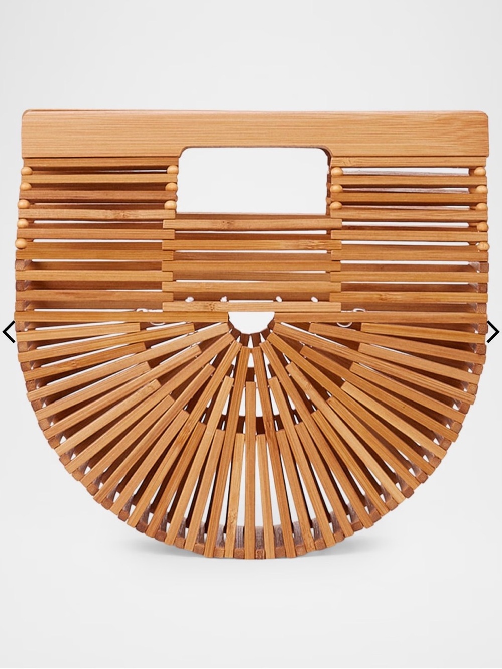 Like new! Cult Gaia Gaias Bamboo Ark Small Top Handle Bag